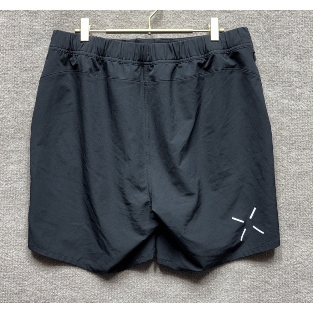 Ten Thousand Shorts Men XL Black Foundation 7" Linerless Performance Athleisure - Picture 4 of 6